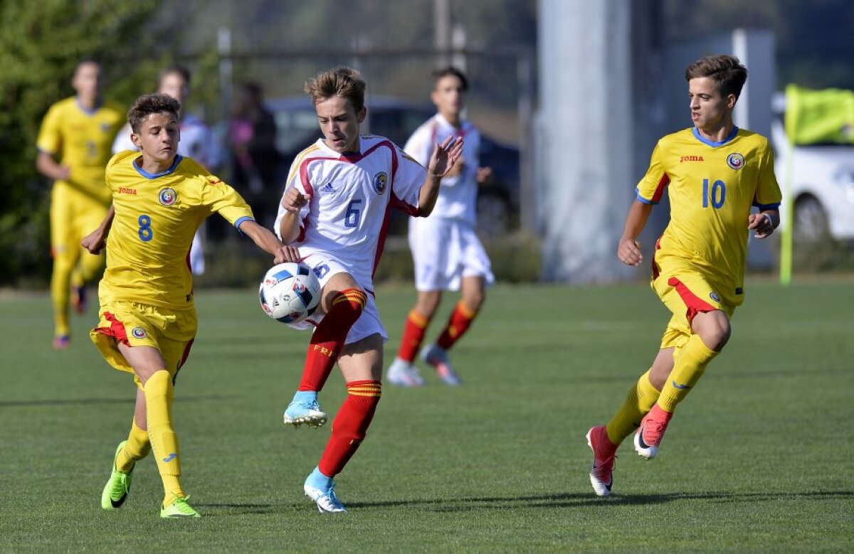 GALERIE FOTO Fiul lui Gică Popescu, debut la echipa națională » A fost urmărit din tribune de tatăl său
