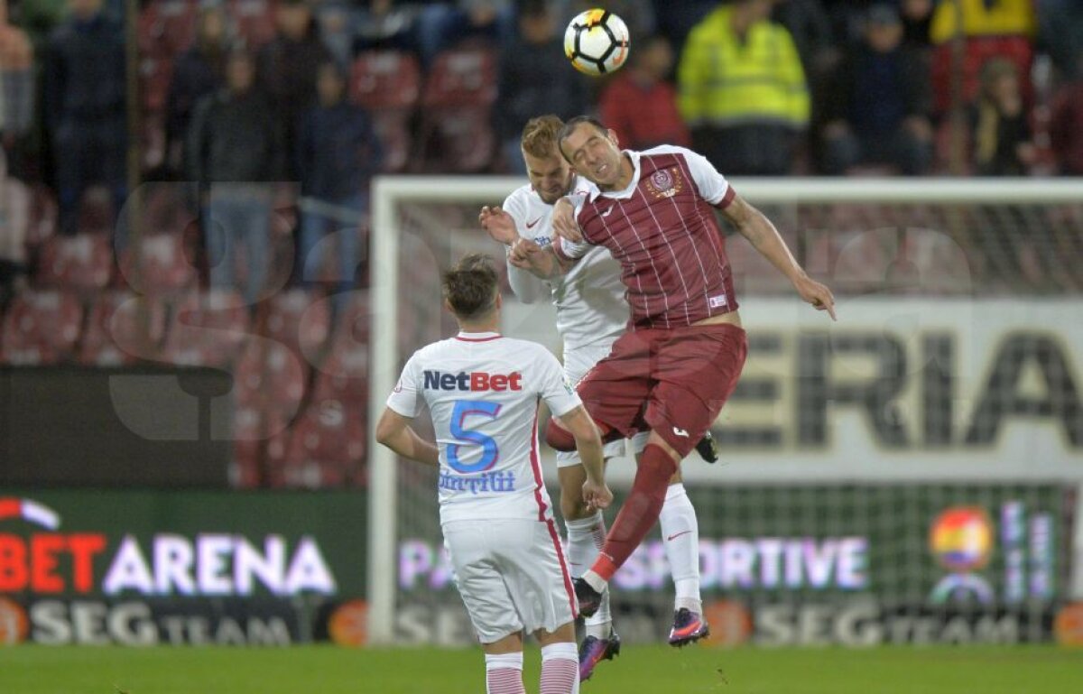 FOTO + VIDEO Derby adormit » CFR și FCSB au terminat la egalitate, 1-1 » Budescu i-a salvat pe roș-albaștri