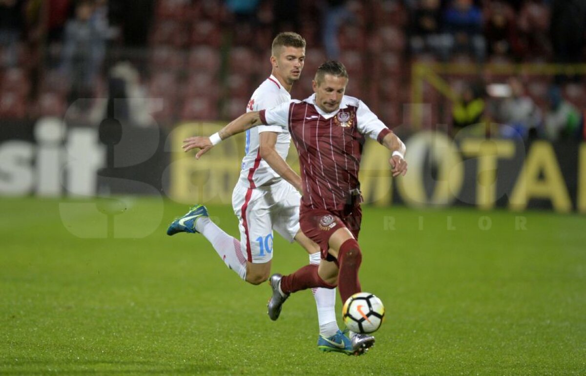 FOTO + VIDEO Derby adormit » CFR și FCSB au terminat la egalitate, 1-1 » Budescu i-a salvat pe roș-albaștri