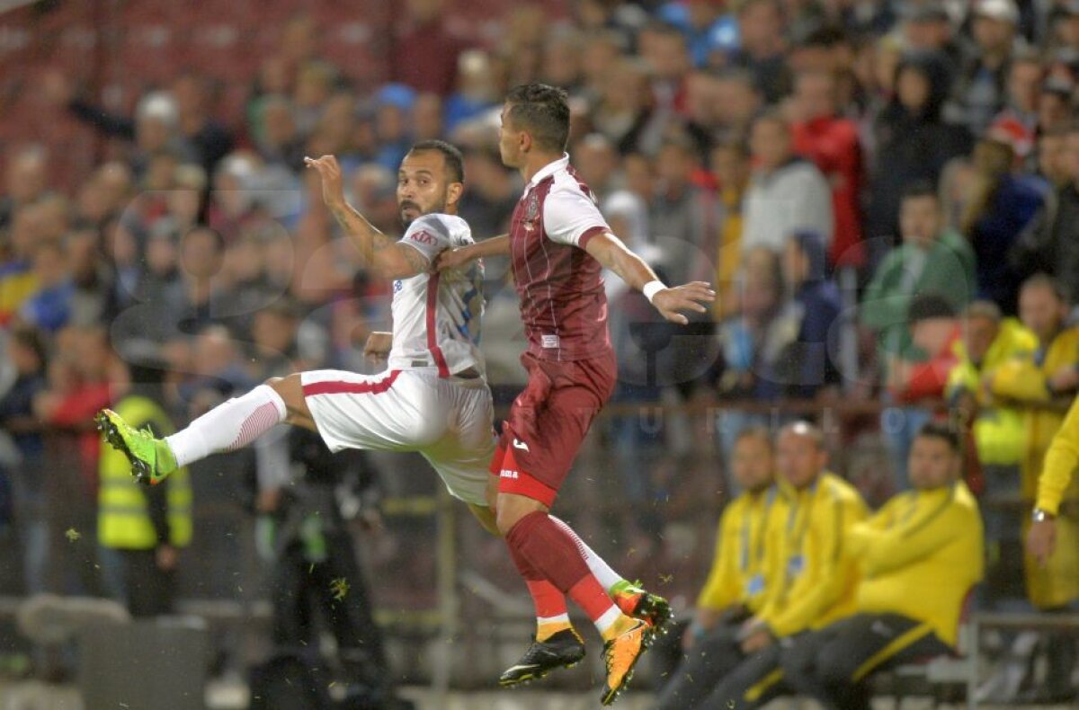 FOTO + VIDEO Derby adormit » CFR și FCSB au terminat la egalitate, 1-1 » Budescu i-a salvat pe roș-albaștri