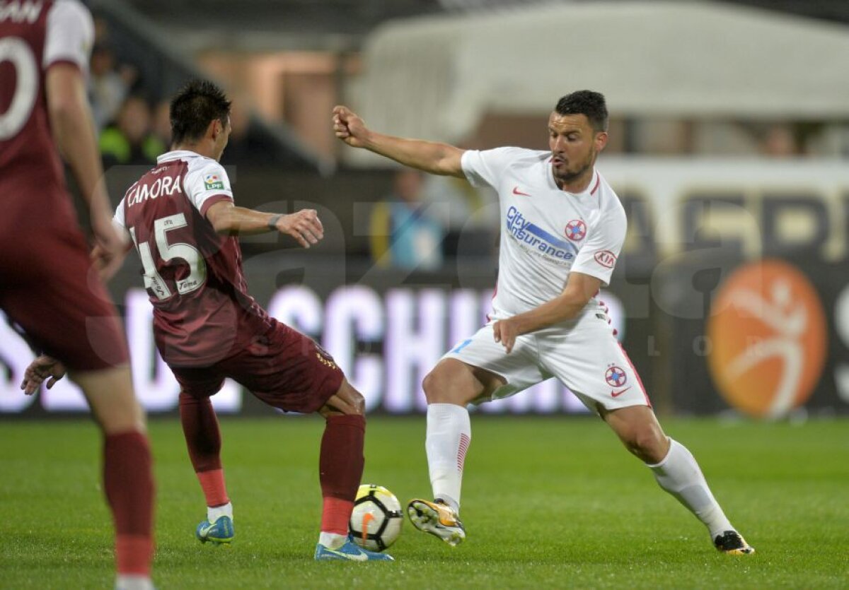 FOTO + VIDEO Derby adormit » CFR și FCSB au terminat la egalitate, 1-1 » Budescu i-a salvat pe roș-albaștri