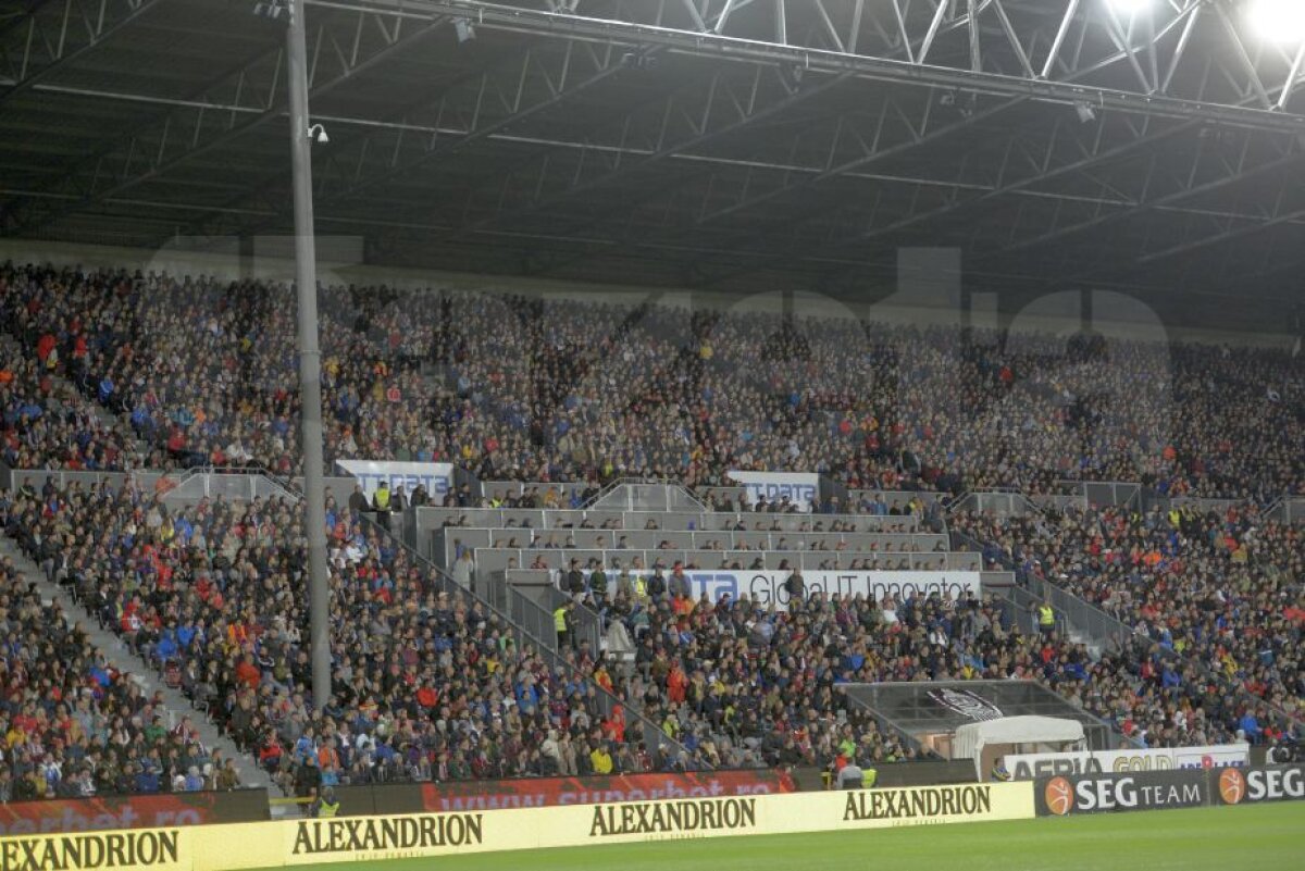 GALERIE FOTO FCSB vinde bine! Stadionul CFR-ului s-a umplut la cel mai important meci din acest sezon » Cel mai huiduit stelist 