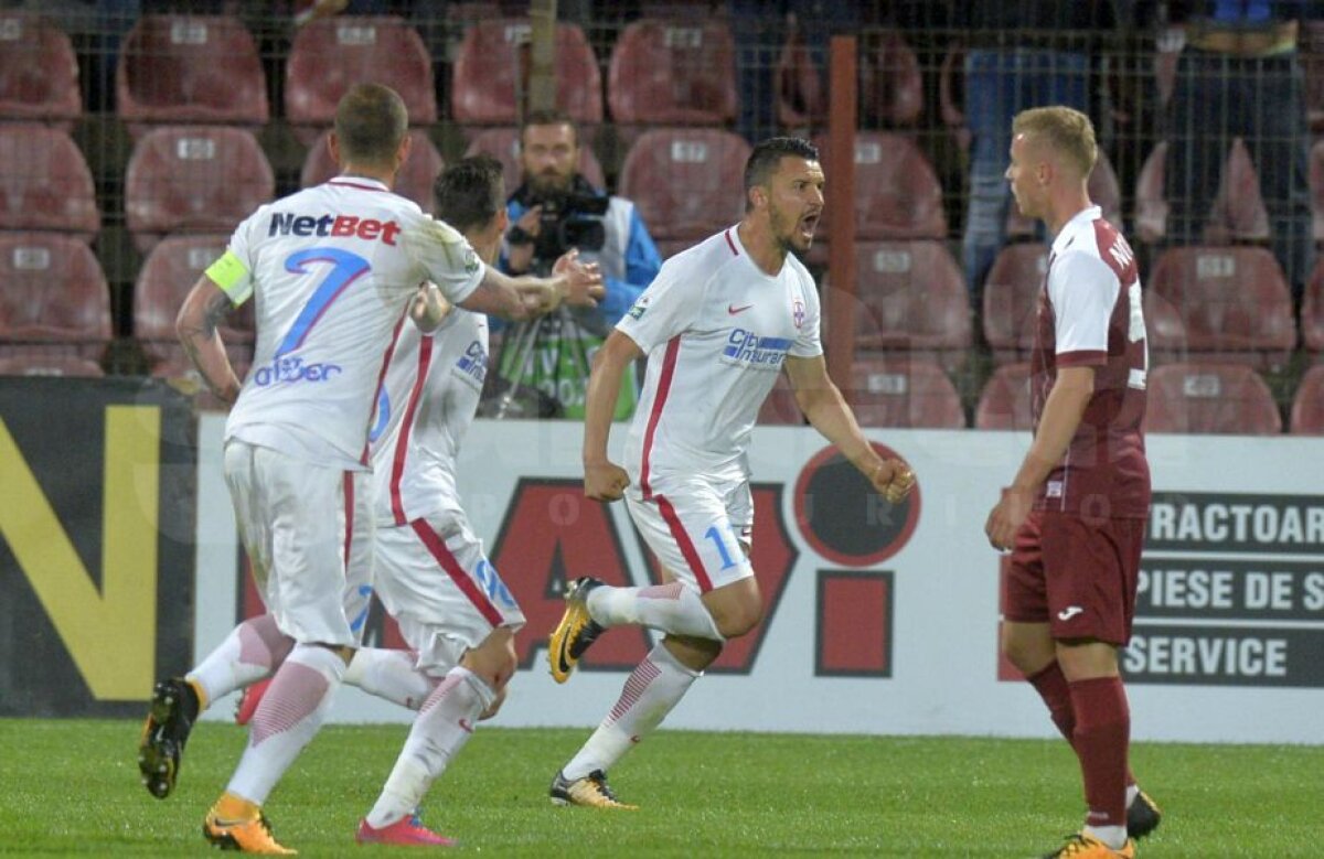 FOTO + VIDEO Derby adormit » CFR și FCSB au terminat la egalitate, 1-1 » Budescu i-a salvat pe roș-albaștri