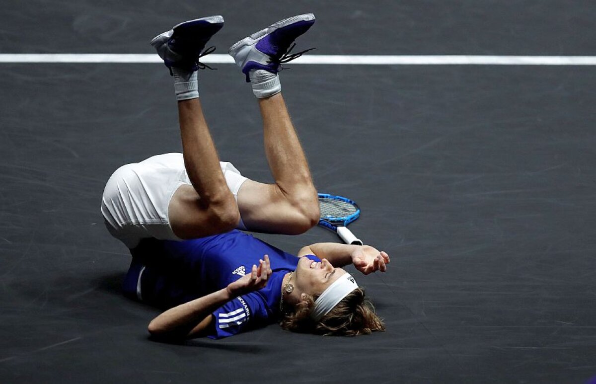 FOTO+VIDEO Nadal, Sascha Zverev și Thiem au deschis festivalul tenisului de la Praga » Echipa Europei conduce după prima zi + Federer și Nadal, echipă la dublu în ziua doua