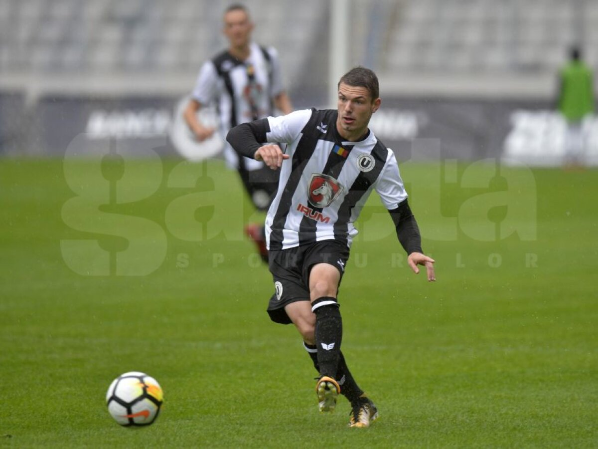 FOTO Adrian Falub a revenit cu victorie pe banca lui U Cluj » George Florescu era să se bată cu un adversar, apoi s-a certat cu antrenorul