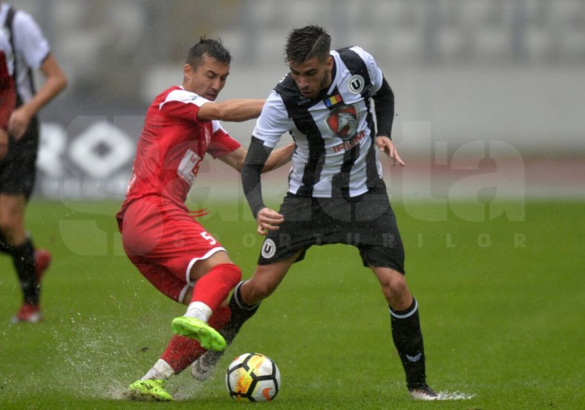 FOTO Adrian Falub a revenit cu victorie pe banca lui U Cluj » George Florescu era să se bată cu un adversar, apoi s-a certat cu antrenorul