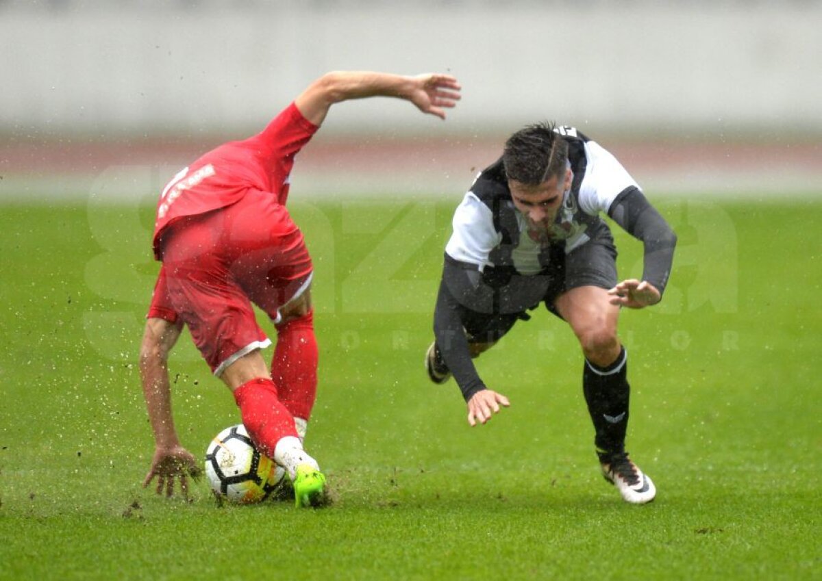 FOTO Adrian Falub a revenit cu victorie pe banca lui U Cluj » George Florescu era să se bată cu un adversar, apoi s-a certat cu antrenorul