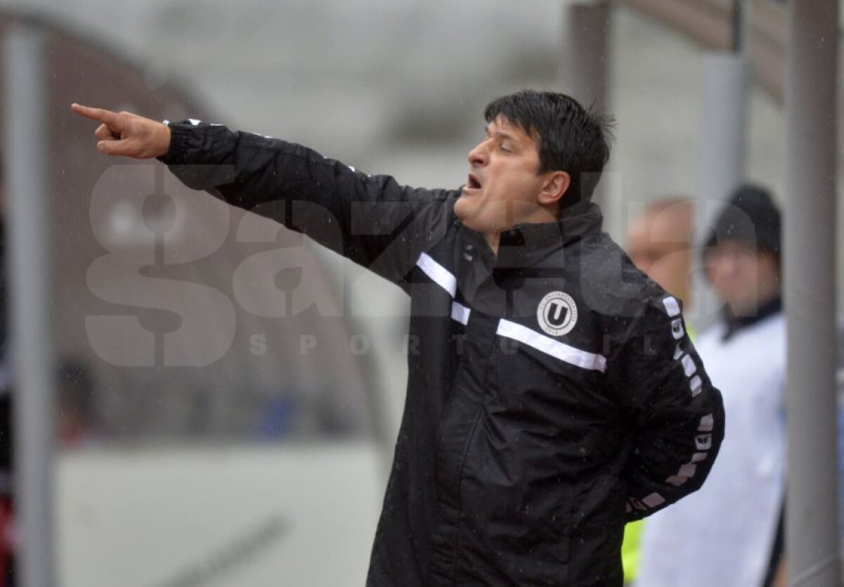 FOTO Adrian Falub a revenit cu victorie pe banca lui U Cluj » George Florescu era să se bată cu un adversar, apoi s-a certat cu antrenorul
