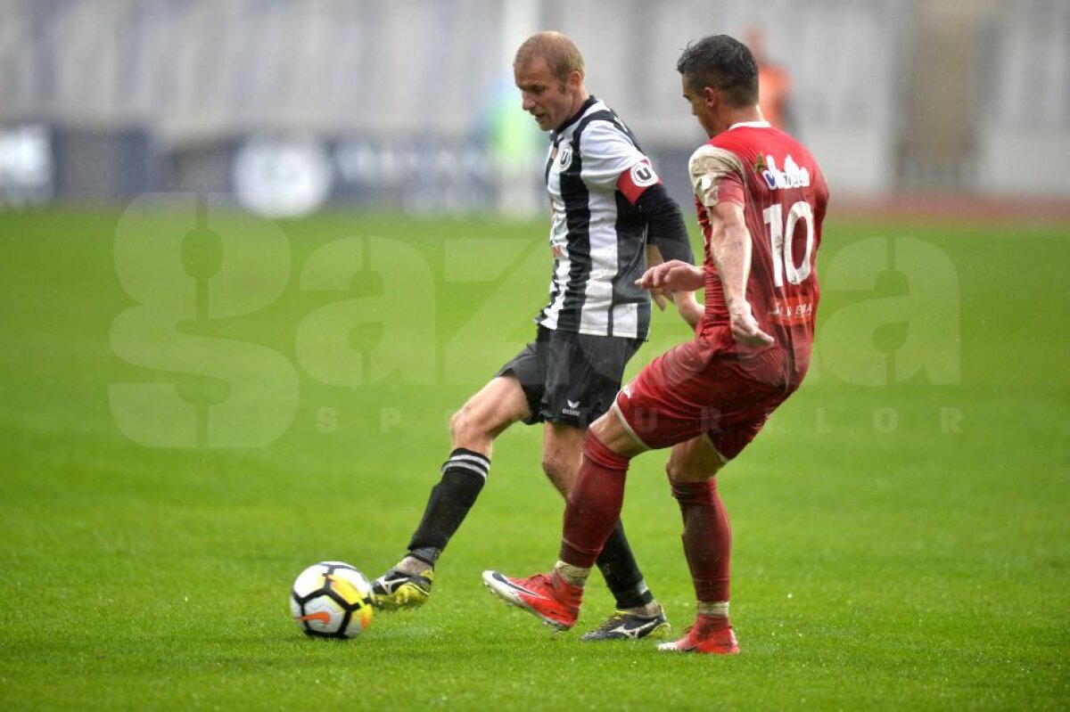 FOTO Adrian Falub a revenit cu victorie pe banca lui U Cluj » George Florescu era să se bată cu un adversar, apoi s-a certat cu antrenorul