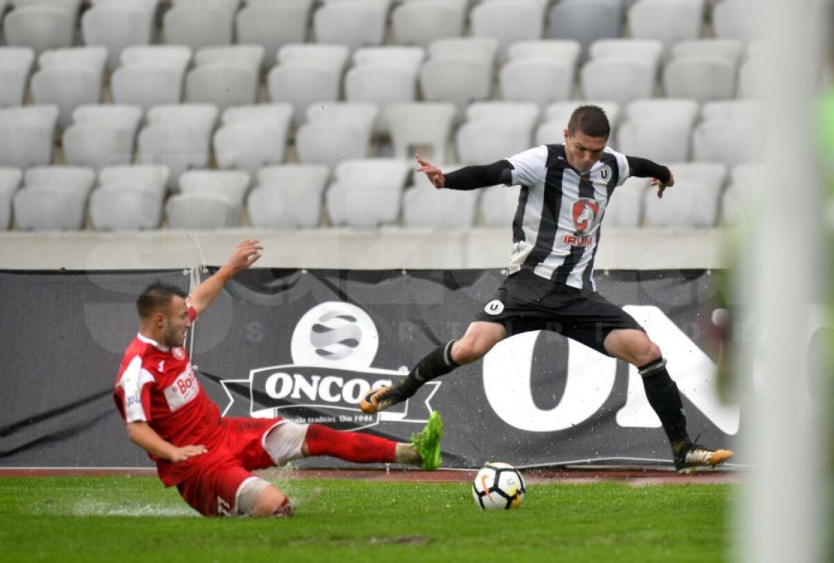 FOTO Adrian Falub a revenit cu victorie pe banca lui U Cluj » George Florescu era să se bată cu un adversar, apoi s-a certat cu antrenorul