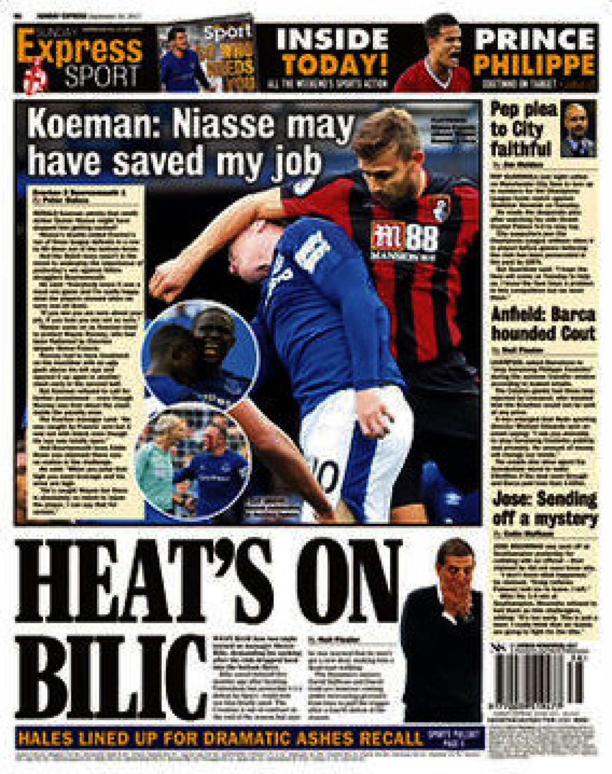 Ce scriu azi ziarele de sport din lume (24 septembrie 2017)