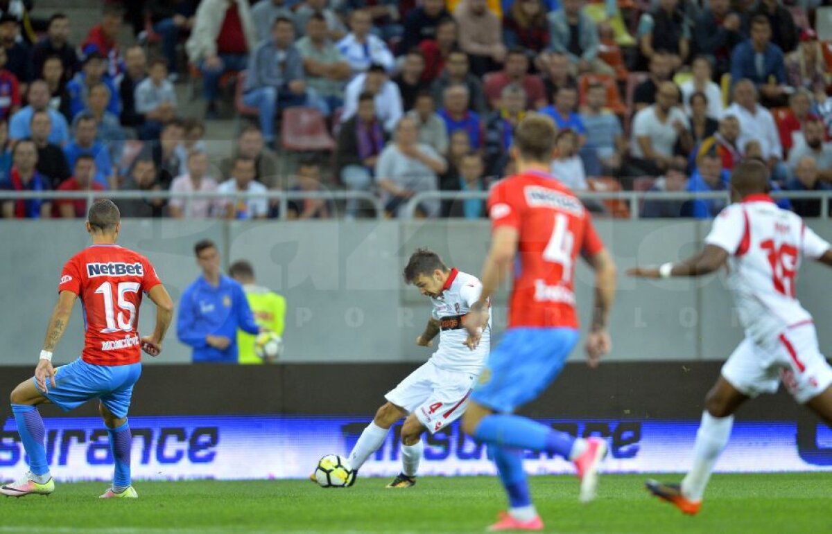 FOTO + VIDEO FCSB câștigă la limită derby-ul cu Dinamo, 1-0, și se apropie la un punct de CFR 