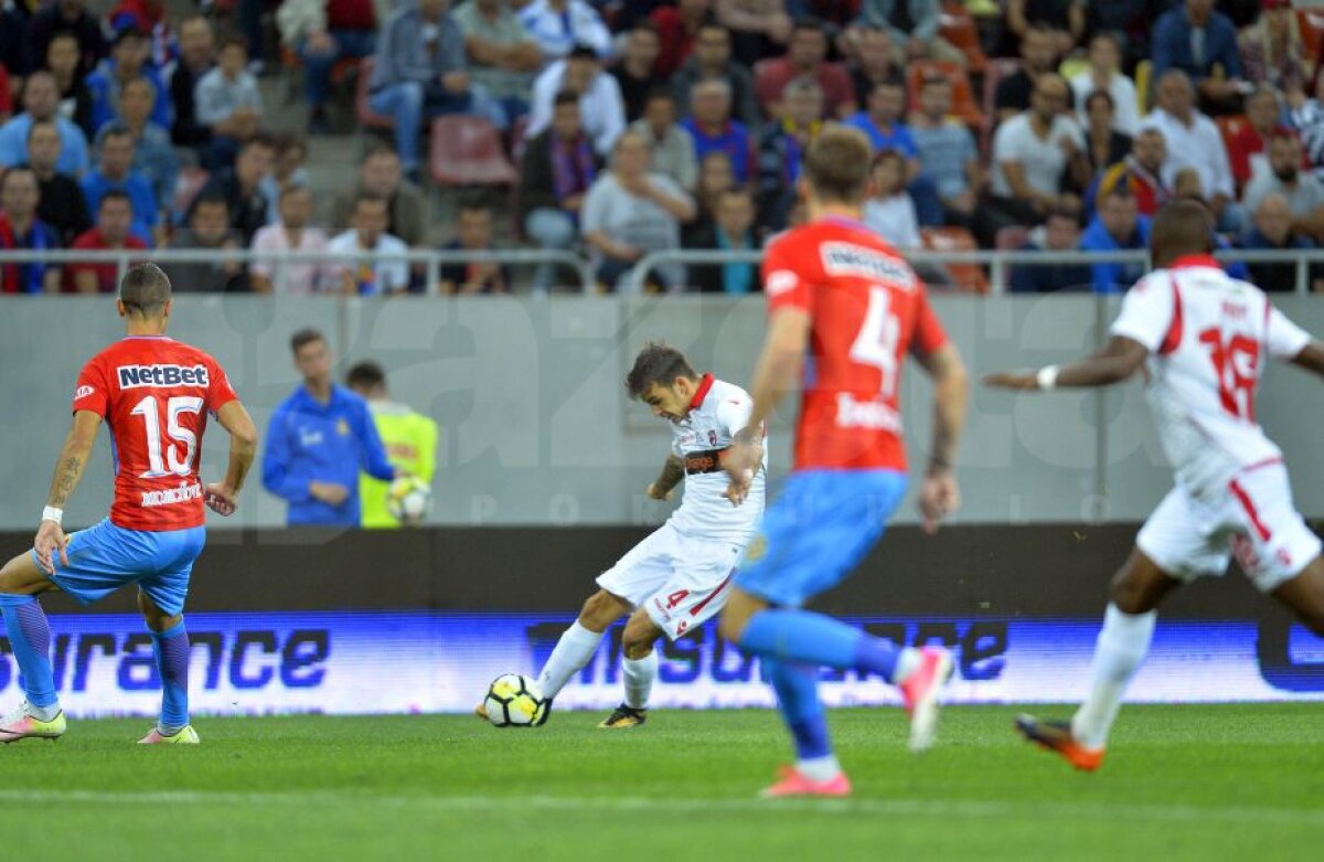 FOTO + VIDEO FCSB câștigă la limită derby-ul cu Dinamo, 1-0, și se apropie la un punct de CFR 