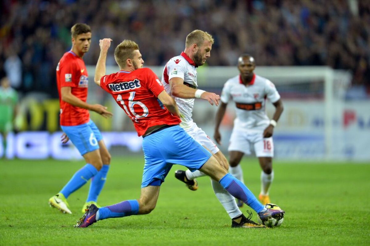 FOTO + VIDEO FCSB câștigă la limită derby-ul cu Dinamo, 1-0, și se apropie la un punct de CFR 