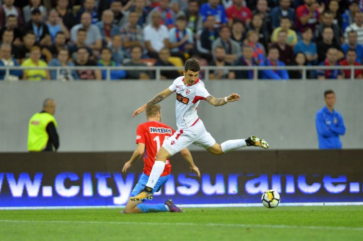 FOTO + VIDEO FCSB câștigă la limită derby-ul cu Dinamo, 1-0, și se apropie la un punct de CFR 