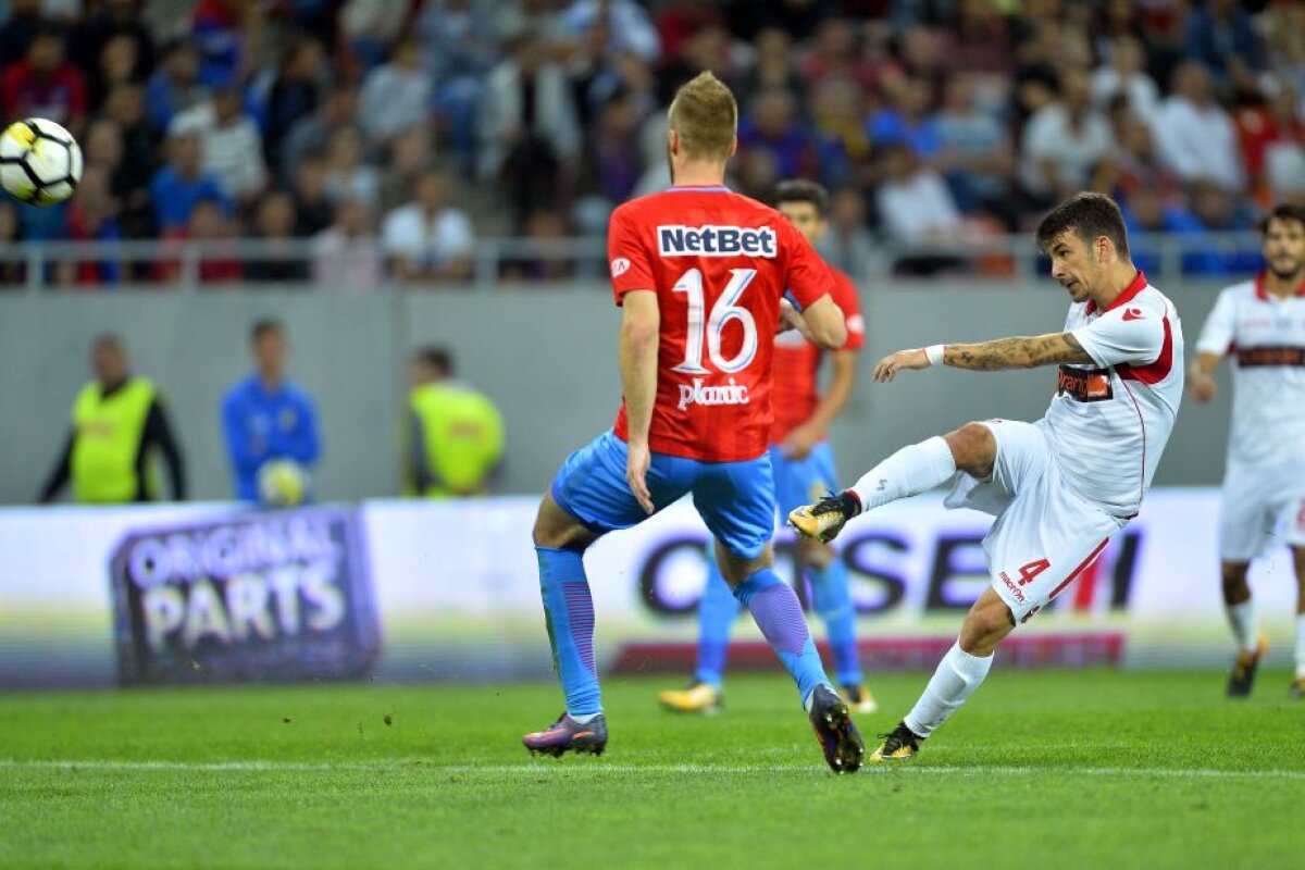 FOTO + VIDEO FCSB câștigă la limită derby-ul cu Dinamo, 1-0, și se apropie la un punct de CFR 