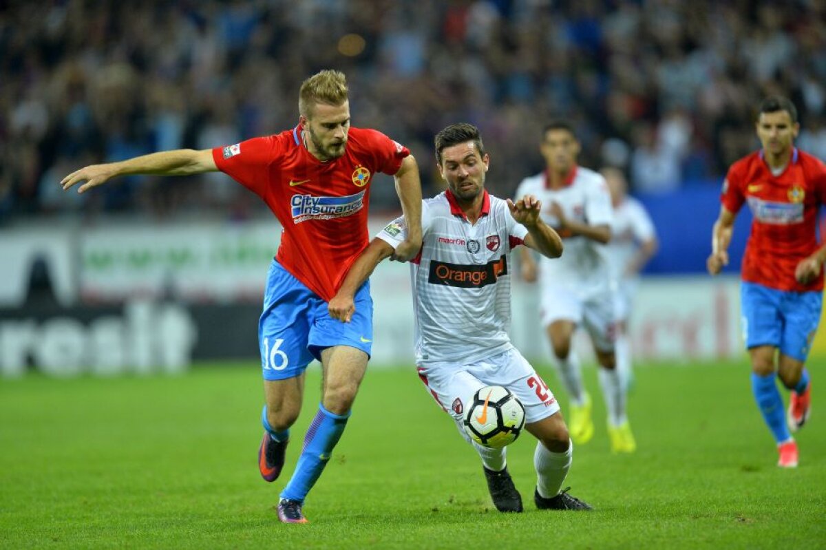 FOTO + VIDEO FCSB câștigă la limită derby-ul cu Dinamo, 1-0, și se apropie la un punct de CFR 