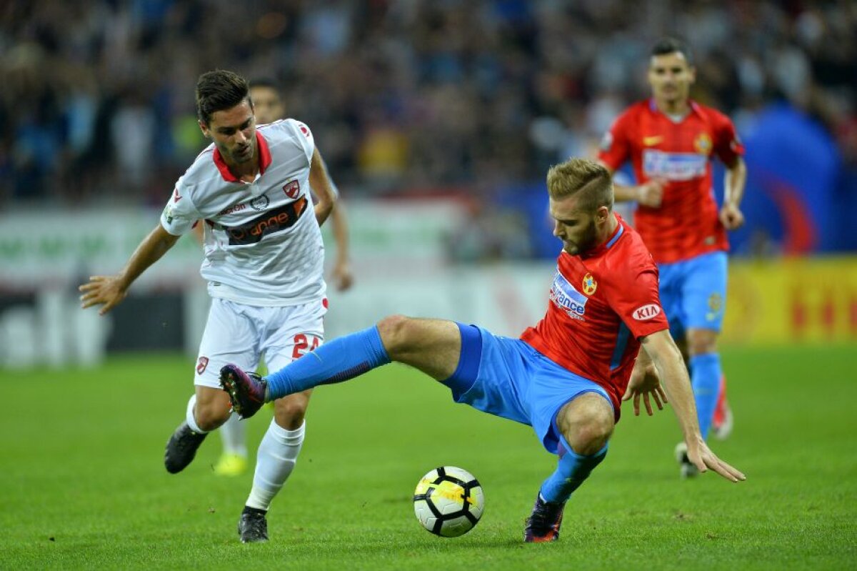 FOTO + VIDEO FCSB câștigă la limită derby-ul cu Dinamo, 1-0, și se apropie la un punct de CFR 