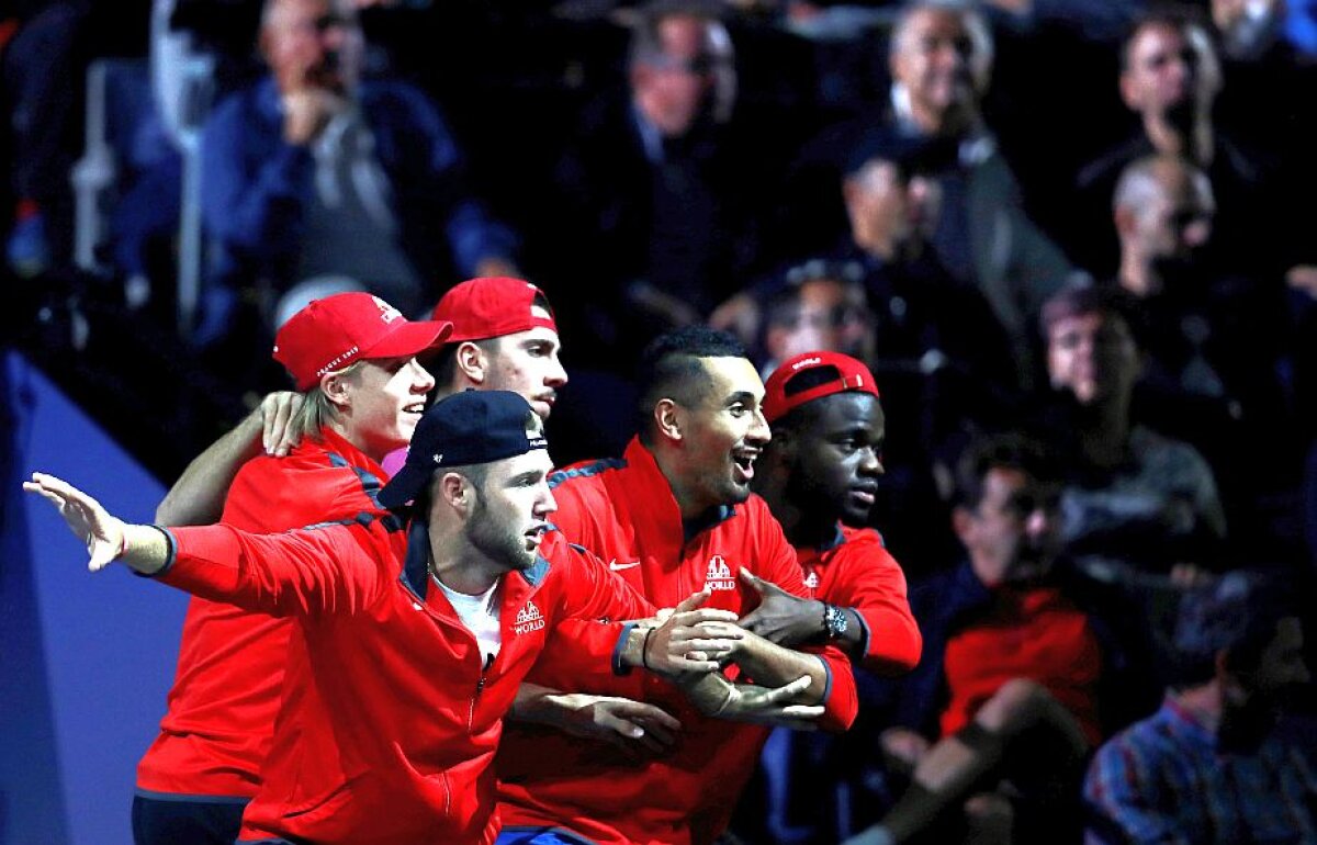 FOTO+VIDEO Echipa Europei a triumfat la prima ediţie Laver Cup! Roger Federer a adus victoria europenilor