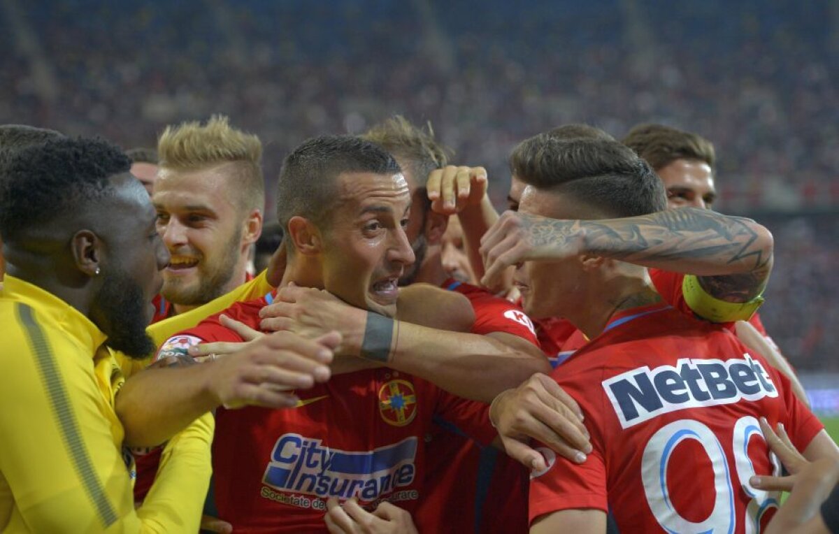 FOTO + VIDEO FCSB câștigă la limită derby-ul cu Dinamo, 1-0, și se apropie la un punct de CFR 