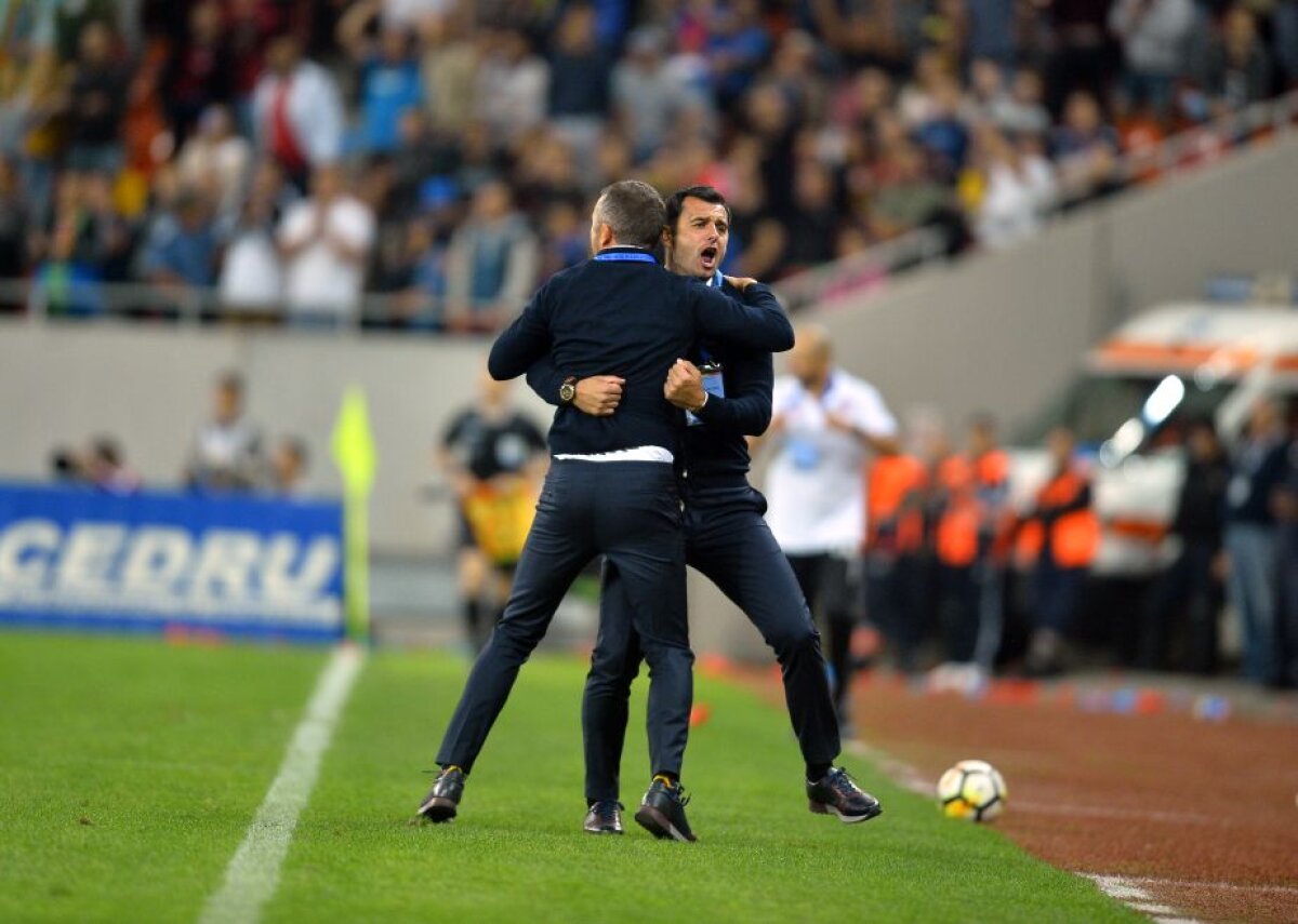 FCSB - Dinamo 1-0 // FOTO Ce nu s-a văzut la TV » Discuție aprinsă MM - Miriuță, ce a făcut Bokila cu tricoul și cum au sărbătorit steliștii