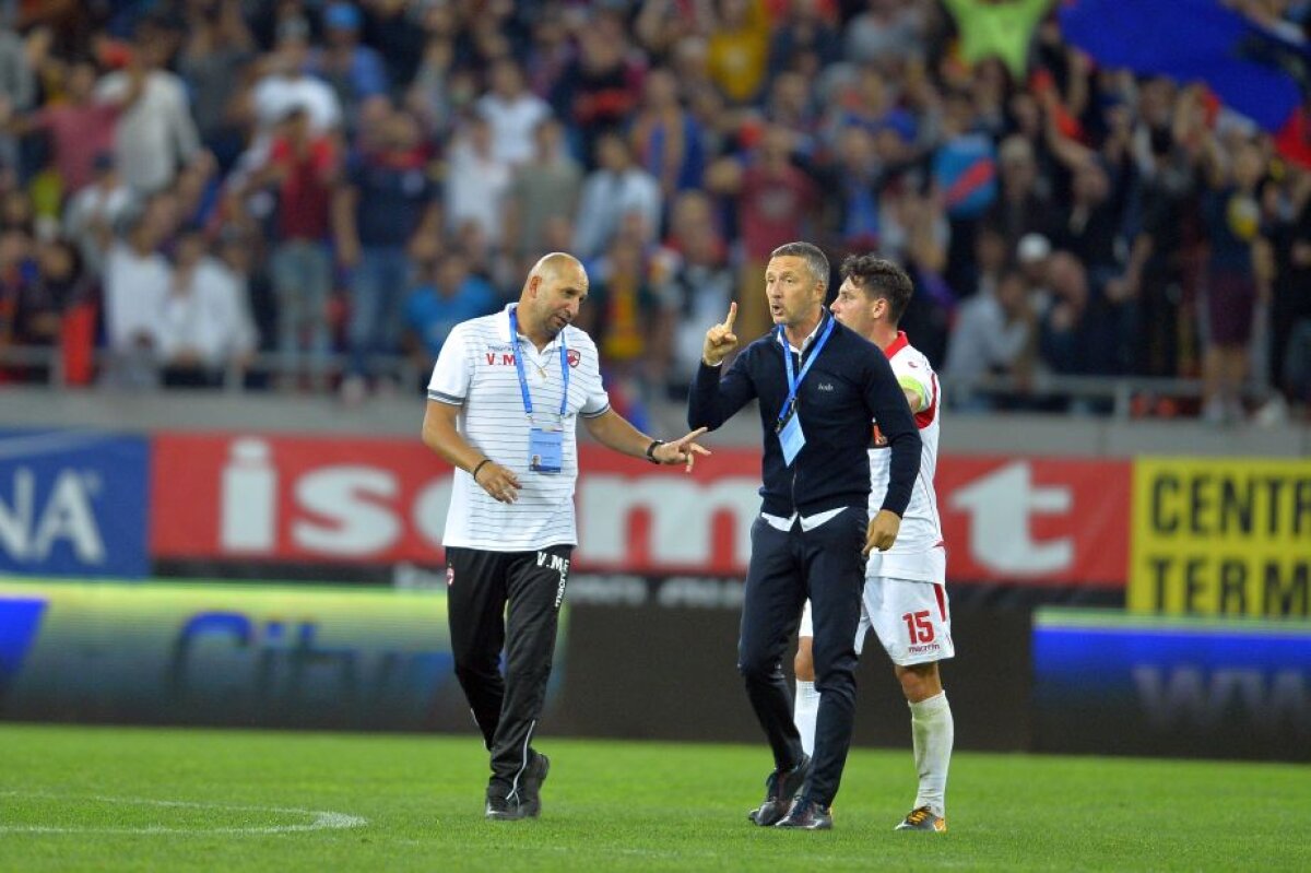 FCSB - Dinamo 1-0 // FOTO Ce nu s-a văzut la TV » Discuție aprinsă MM - Miriuță, ce a făcut Bokila cu tricoul și cum au sărbătorit steliștii