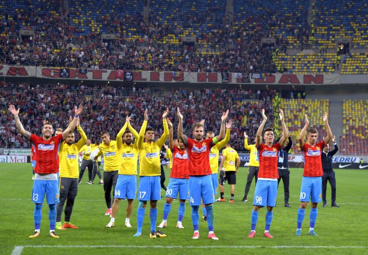 FCSB - Dinamo 1-0 // FOTO Ce nu s-a văzut la TV » Discuție aprinsă MM - Miriuță, ce a făcut Bokila cu tricoul și cum au sărbătorit steliștii