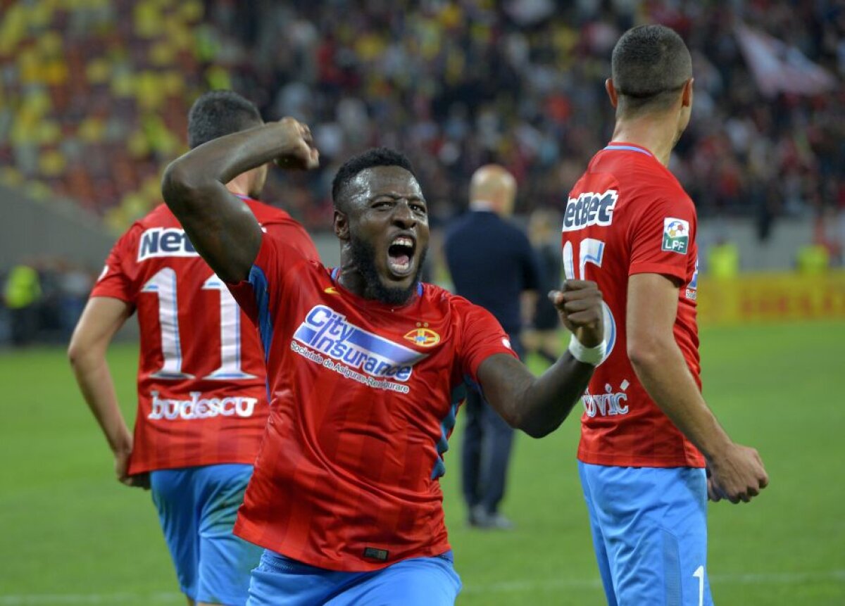 FCSB - Dinamo 1-0 // FOTO Ce nu s-a văzut la TV » Discuție aprinsă MM - Miriuță, ce a făcut Bokila cu tricoul și cum au sărbătorit steliștii