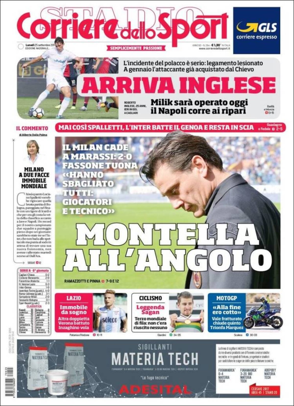 Ce scriu azi ziarele de sport din lume (25 septembrie 2017)