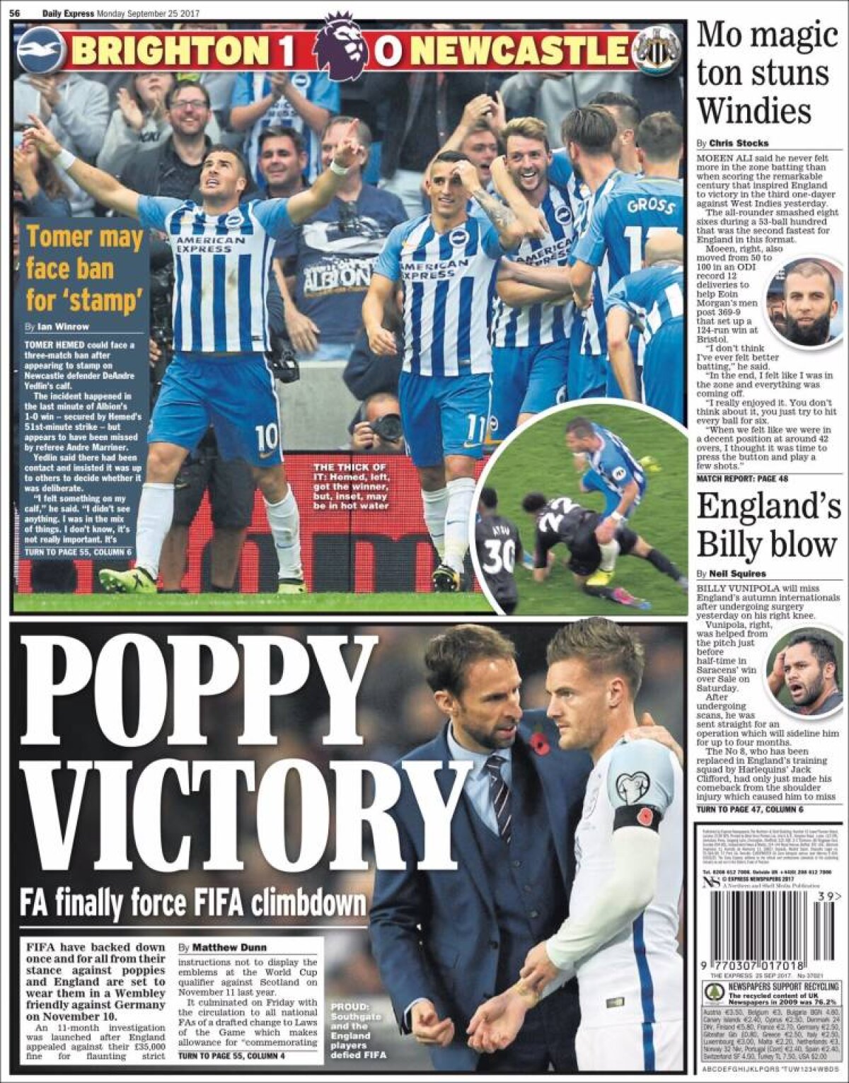 Ce scriu azi ziarele de sport din lume (25 septembrie 2017)