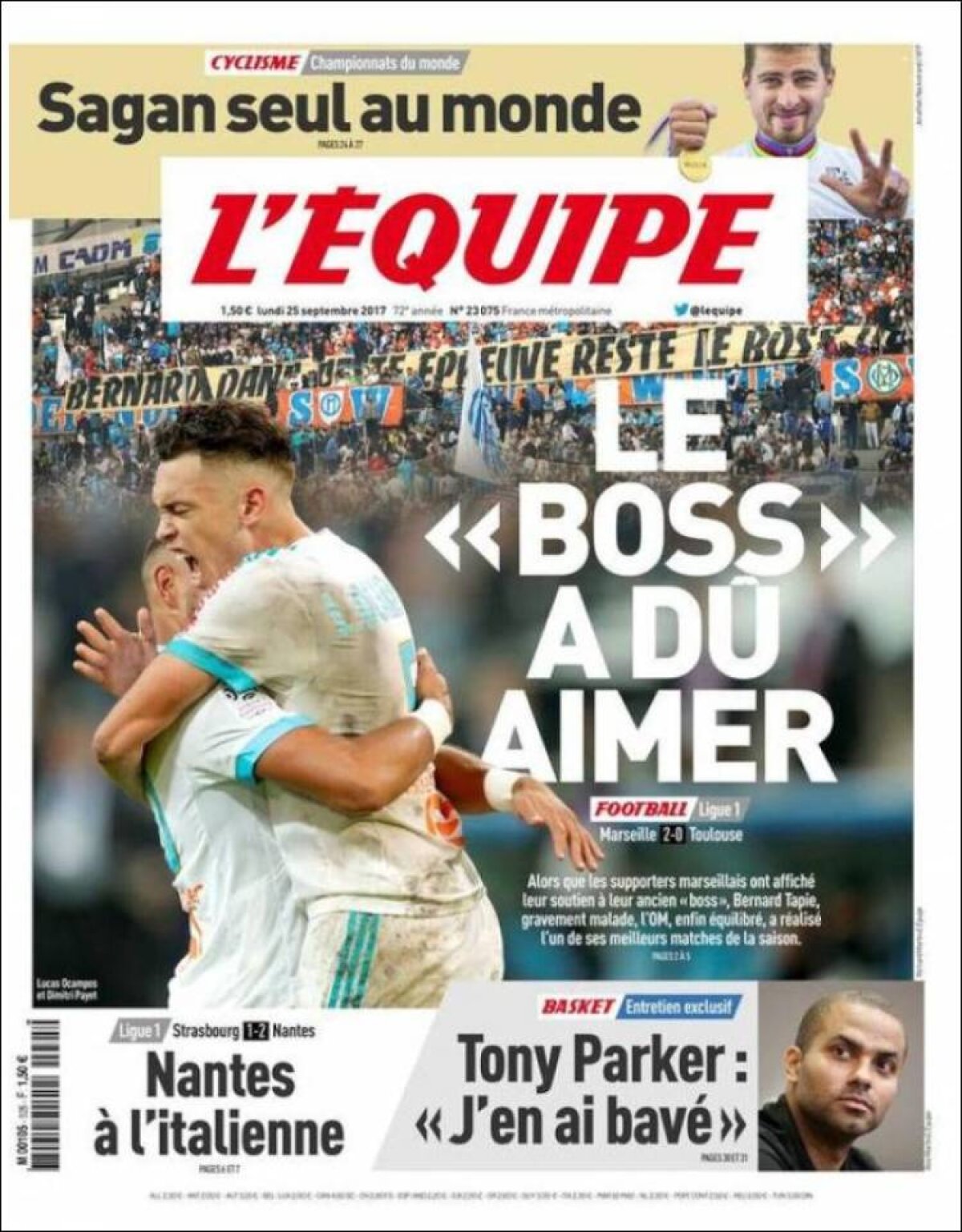 Ce scriu azi ziarele de sport din lume (25 septembrie 2017)