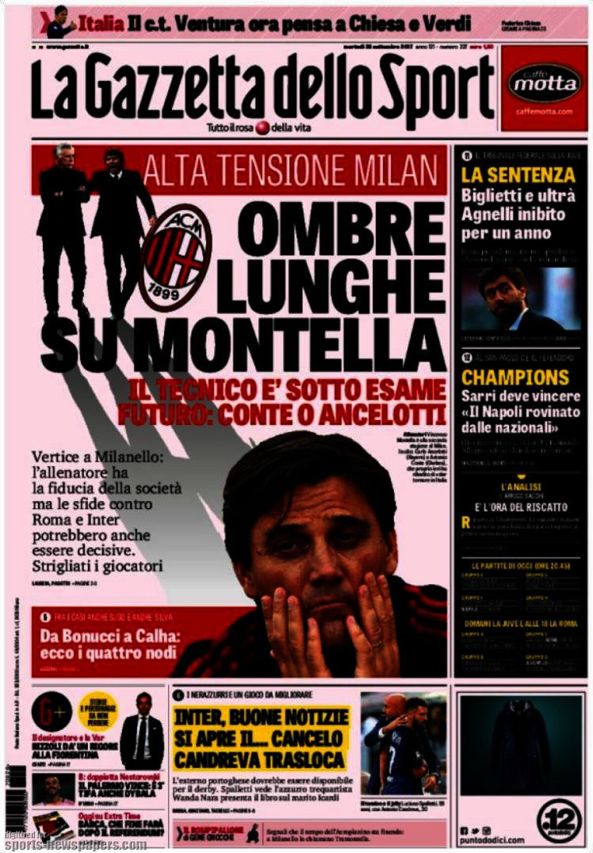 Ce scriu azi ziarele de sport din lume (26 septembrie 2017)