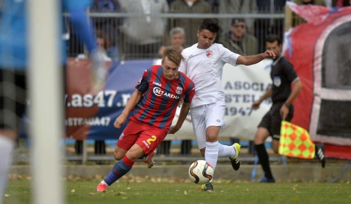 GALERIE FOTO Steaua n-a avut milă și a demolat-o pe Dinamo în Liga a 4-a! 8 goluri și un penalty ratat în 90 de minute de coșmar pentru "câinii" lui Badea