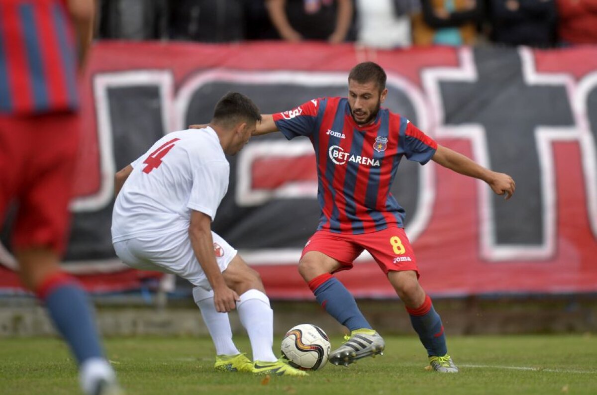 GALERIE FOTO Steaua n-a avut milă și a demolat-o pe Dinamo în Liga a 4-a! 8 goluri și un penalty ratat în 90 de minute de coșmar pentru "câinii" lui Badea