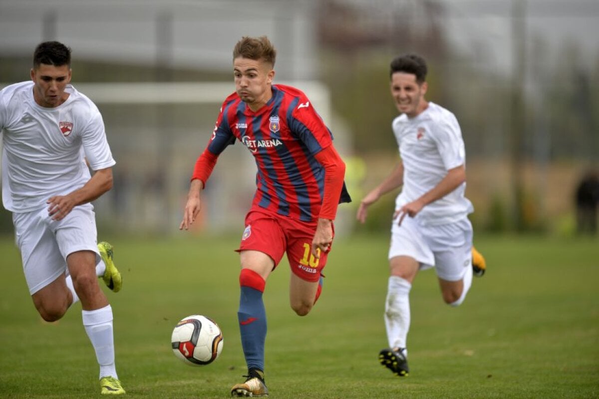 GALERIE FOTO Steaua n-a avut milă și a demolat-o pe Dinamo în Liga a 4-a! 8 goluri și un penalty ratat în 90 de minute de coșmar pentru "câinii" lui Badea