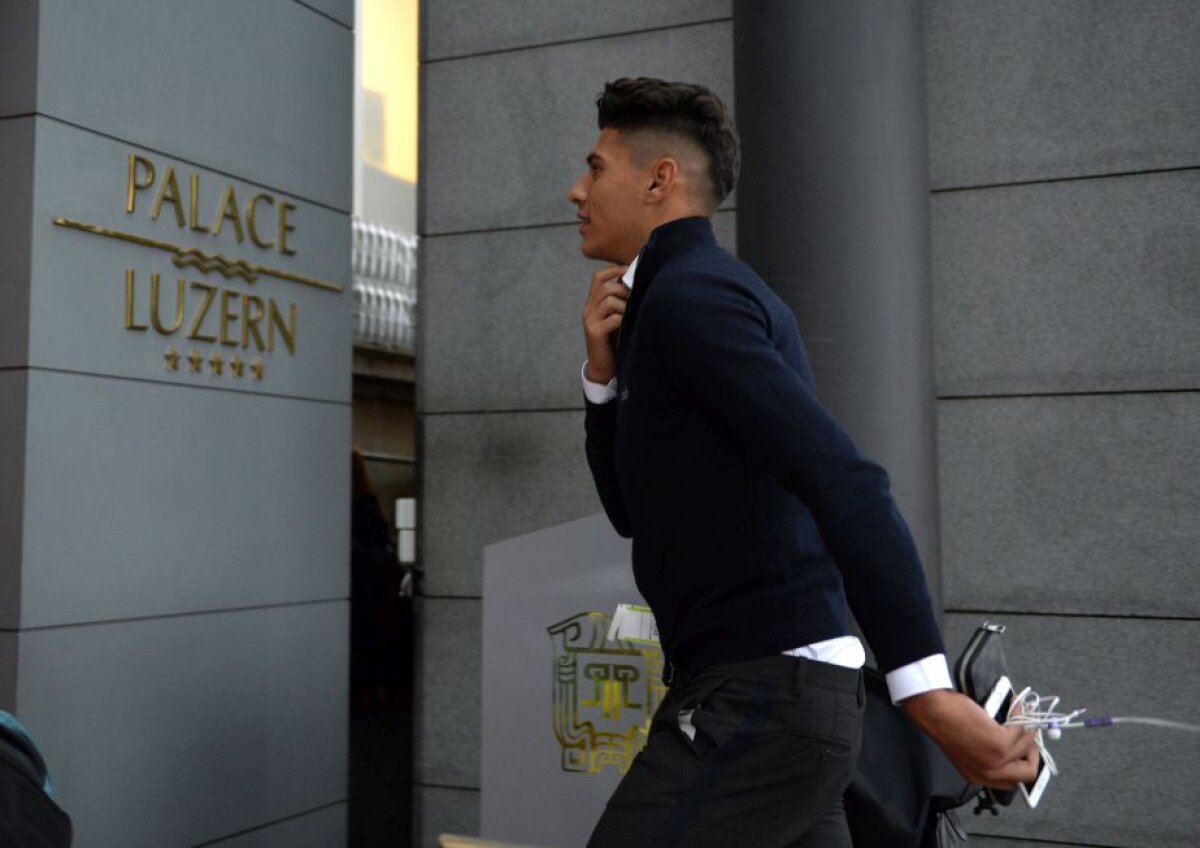 GALERIE FOTO FCSB a ajuns în Elveția, la Lucerna! Imagini de la sosirea jucătorilor la hotel 
