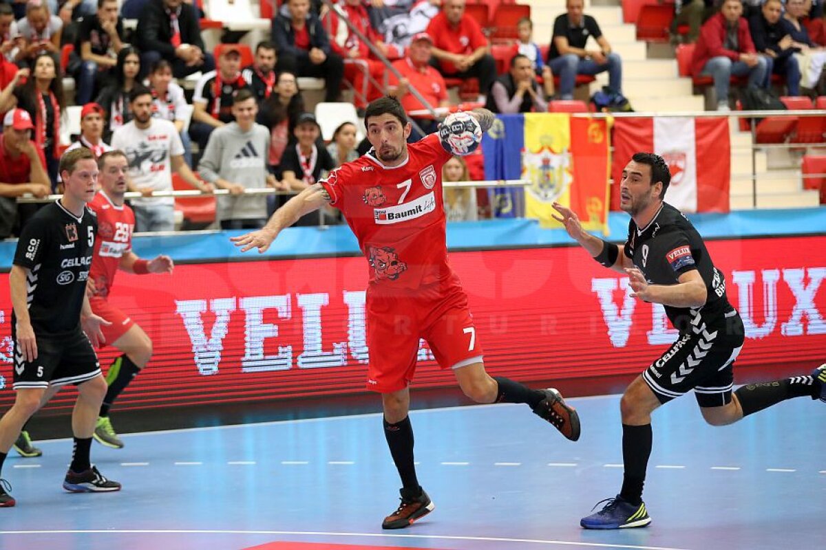 FOTO Dinamo, la prima victorie în grupele Ligii în acest sezon! Au marcat golul câștigător la ultima aruncare