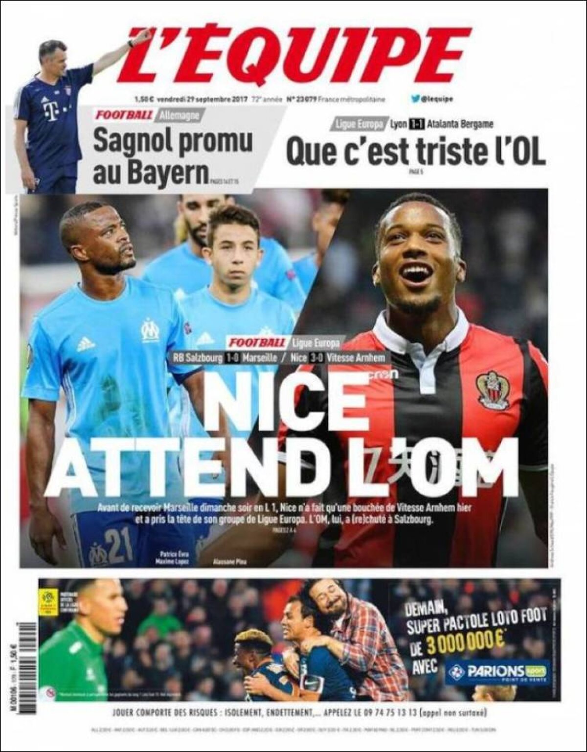 Ce scriu azi ziarele de sport din lume (29 septembrie 2017)