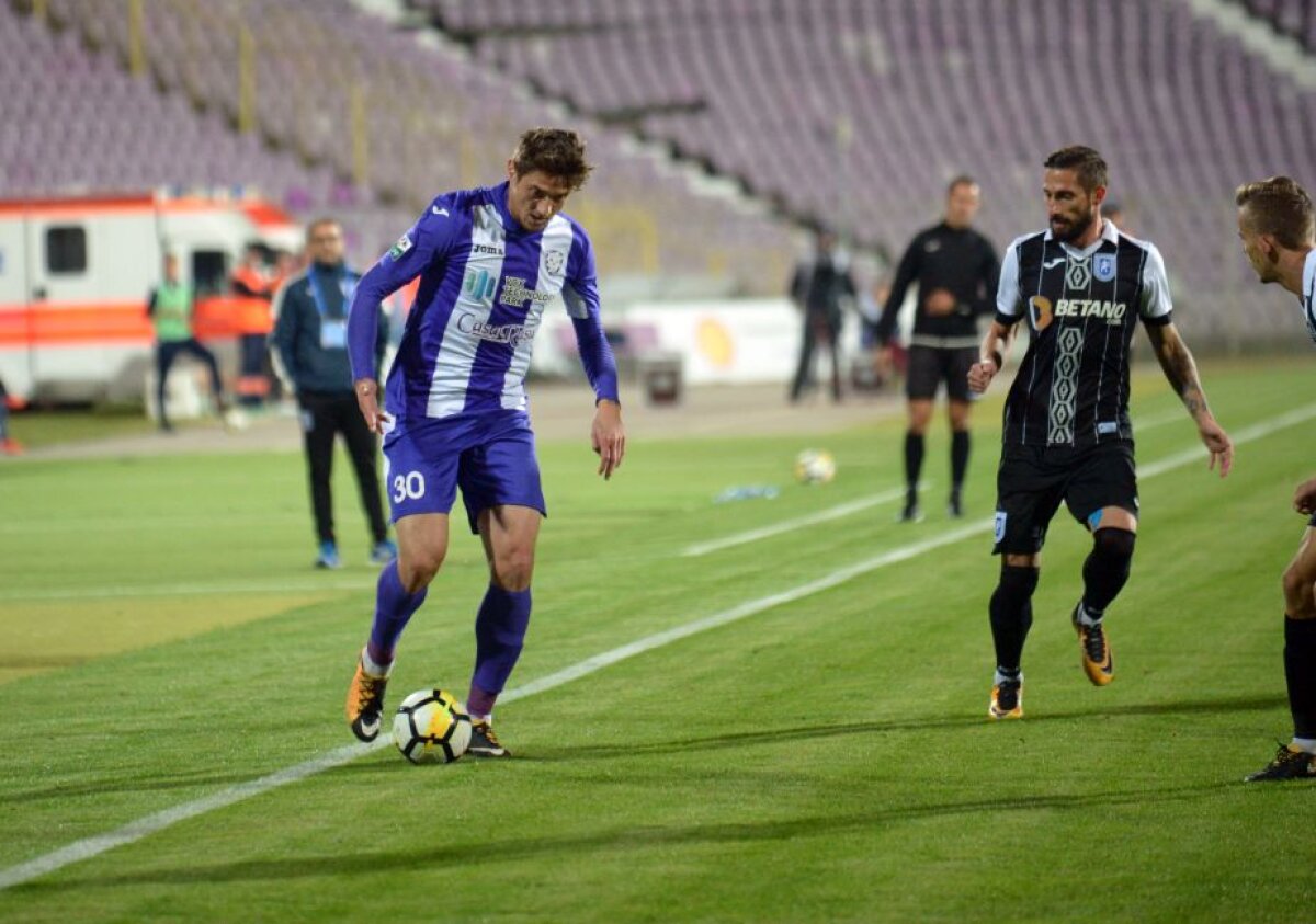 VIDEO+FOTO » Craiova câștigă cu Timișoara, 2-0, și se apropie de liderul CFR Cluj! Băluță a participat la ambele reușite ale oltenilor