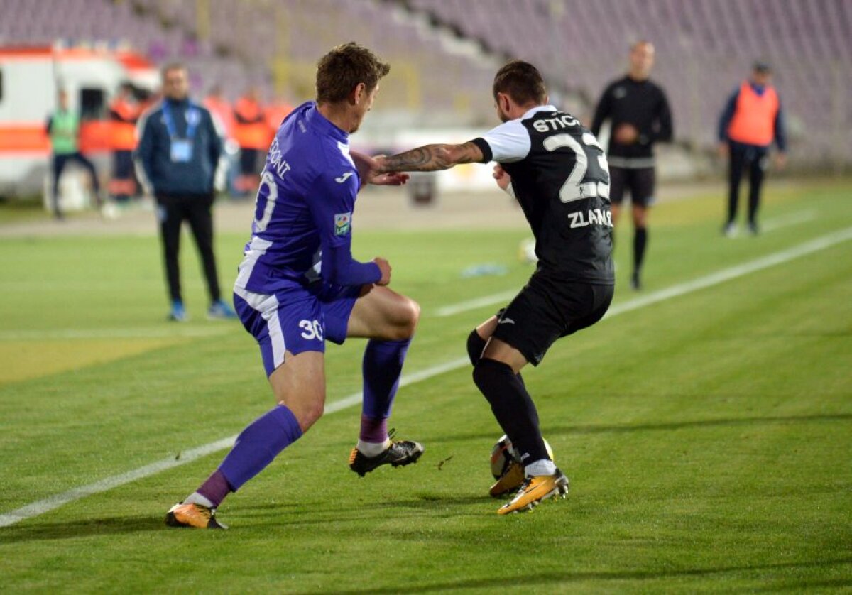 VIDEO+FOTO » Craiova câștigă cu Timișoara, 2-0, și se apropie de liderul CFR Cluj! Băluță a participat la ambele reușite ale oltenilor