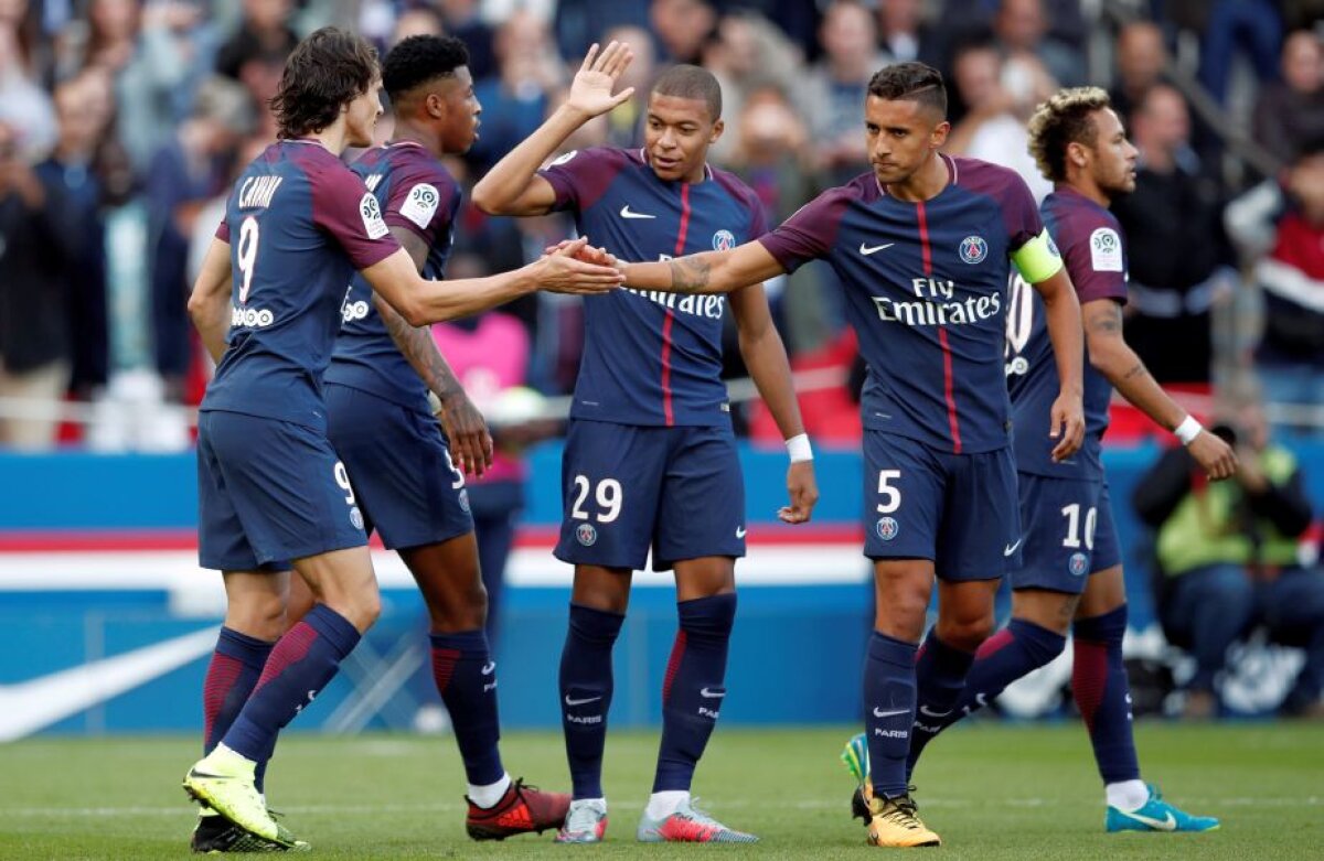 FOTO + VIDEO PSG a demolat-o pe Bordeaux, 6-2 » Neymar, Cavani și Mbappe au dat recital