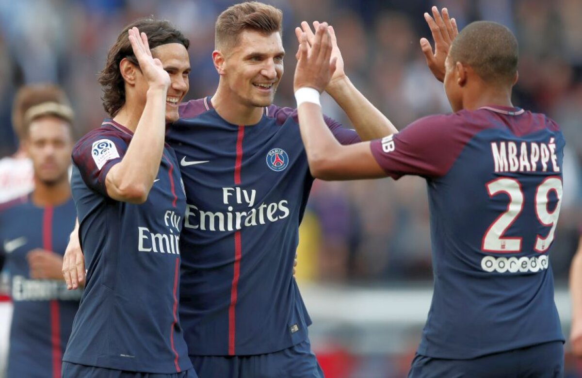 FOTO + VIDEO PSG a demolat-o pe Bordeaux, 6-2 » Neymar, Cavani și Mbappe au dat recital