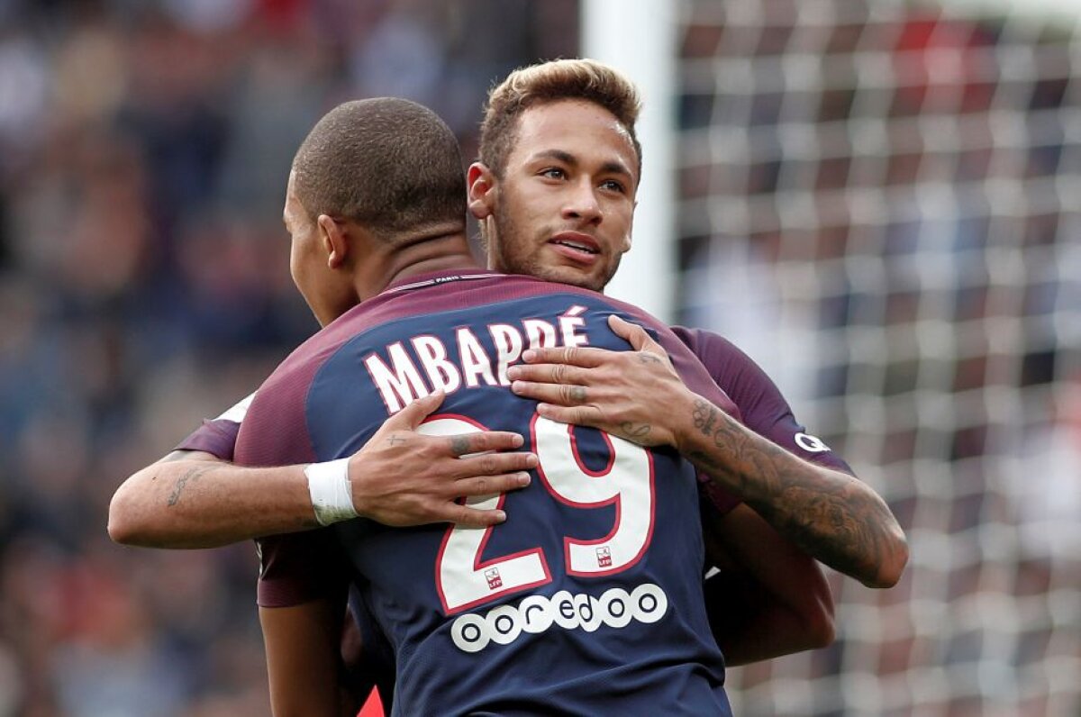 FOTO + VIDEO PSG a demolat-o pe Bordeaux, 6-2 » Neymar, Cavani și Mbappe au dat recital