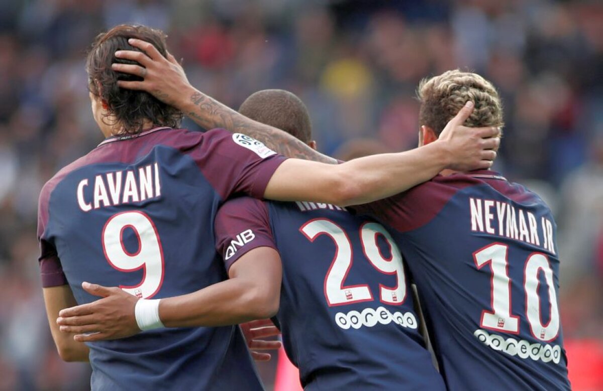 FOTO + VIDEO PSG a demolat-o pe Bordeaux, 6-2 » Neymar, Cavani și Mbappe au dat recital