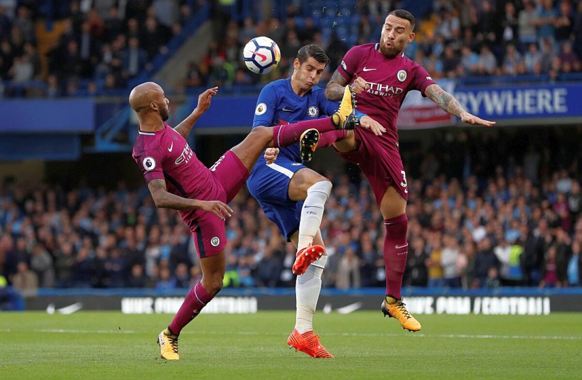 VIDEO+FOTO Manchester City o învinge Chelsea și redevine lider » Cei doi coloși din Manchester sunt în fruntea Premier League