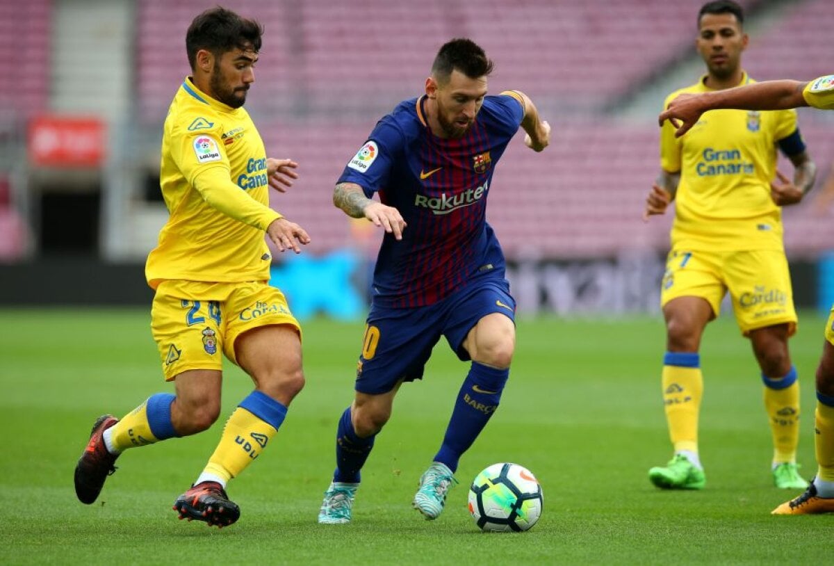 VIDEO+FOTO Victorie facilă pentru Barcelona cu Las Palmas, 3-0 » Suarez s-a enervat și și-a sfâșiat tricoul + Meciul s-a jucat fără spectatori