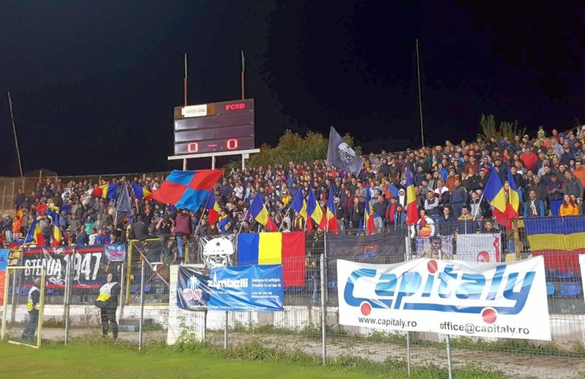 VIDEO+FOTO Xenofobia e la ea acasă la Brașov » Ciocniri verbale dure între galeriile celor de la FCSB și Sepsi!