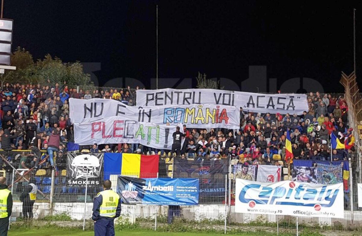 VIDEO+FOTO Xenofobia e la ea acasă la Brașov » Ciocniri verbale dure între galeriile celor de la FCSB și Sepsi!