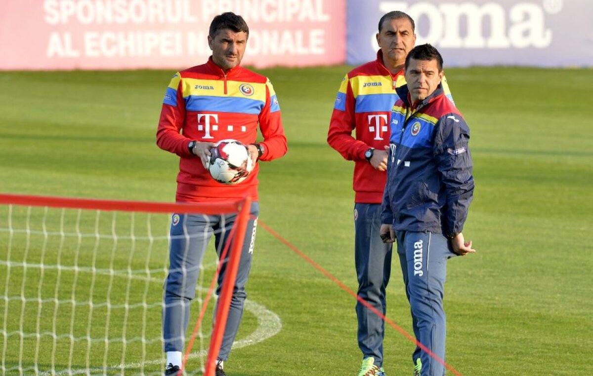 VIDEO + FOTO Cosmin Contra a condus primul antrenament al naționalei: doar 10 "tricolori" au fost prezenți