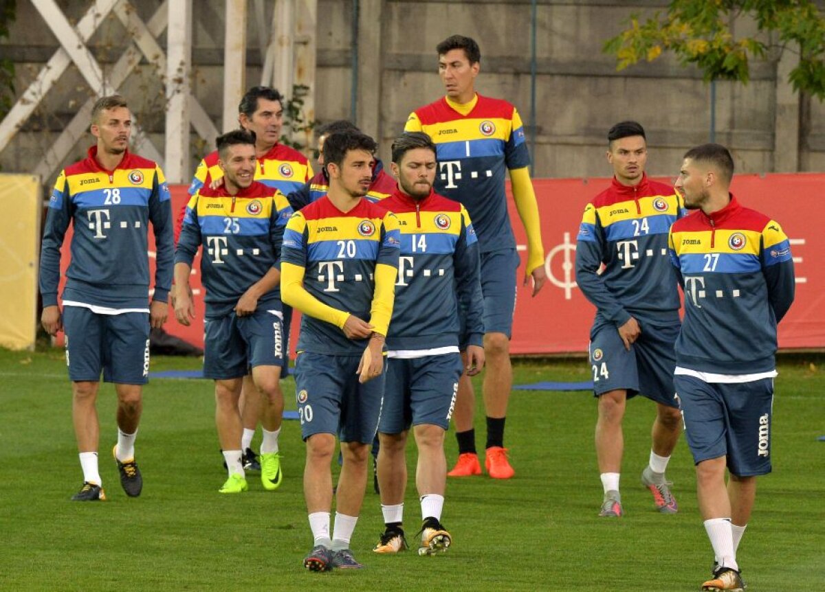 VIDEO + FOTO Cosmin Contra a condus primul antrenament al naționalei: doar 10 "tricolori" au fost prezenți